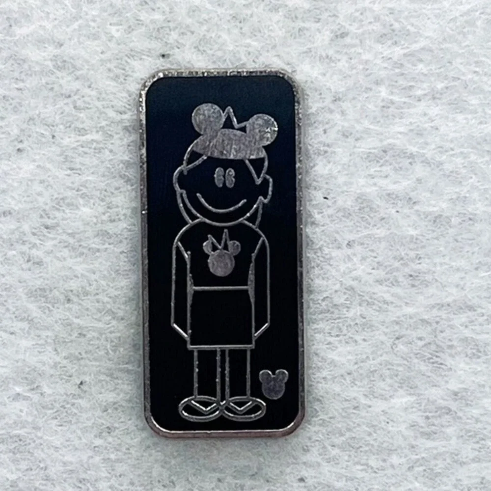 🔮 5/$25 Disney Stick People Mom With Mouse Ears Pin